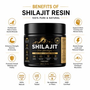 Résine de Shilajit authentique 30g, Shilajit pur de montagne, complément naturel pour l'énergie, la résistance et le bien-être quotidien. - Product Image 3