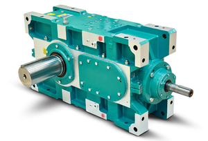 Reductor de Velocidad de Engranajes Helicoidales, Caja de Engranajes de Eje Paralelo, Montaje Horizontal de Alta Resistencia para Transmisión Industrial - Product Image 1