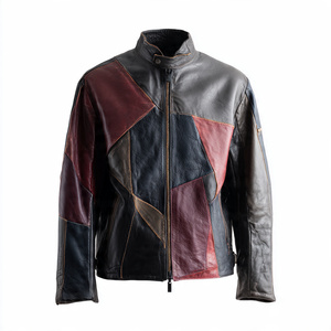 Veste en cuir de haute qualité, élégante et raffinée, pour usage décontracté - Product Image 1