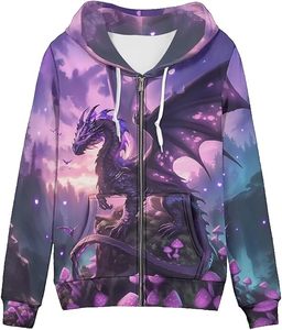 Sudadera con Capucha para Mujer ROMEO INDUSTRY, Chaqueta Casual de Forro Polar para Otoño/Invierno, Diseño Transpirable por Sublimación, 95% Poliéster, 5% Elastano, Tallas XS-5XL - Product Image 1