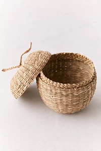 Gourd-shaped seagrass basket Handmade Storage Basket Wholesale eco-friendly Made in Viet Nam - Product Image 5