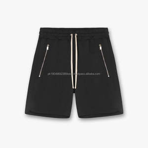 Short en maille avec poches zippées de haute qualité pour hommes Short de sport de gymnastique d'été Short en maille vierge respirant pour hommes - Product Image 2