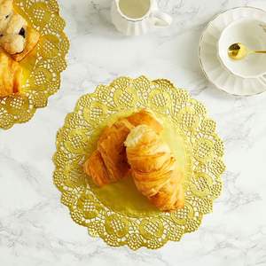 Assiette de présentation de luxe à finition miroir, ronde, pour la mise en place de tables de réception et d'hôtel - Product Image 4