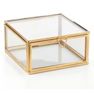 Accessories <b>Storage</b> Box Metal Organizer for Ring Earring Necklace <b>Dressing</b> <b>Table</b> Setup - Product Image 2