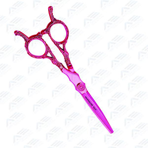 Ciseaux de barbier en acier inoxydable, écologiques, réutilisables, design moderne, service OEM, utilisation en salon de beauté, coupe droite et précise - Product Image 2