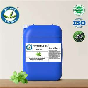 Huile essentielle de menthe poivrée (Mentha Piperita) de qualité supérieure, qualité d'exportation B2B, très pure et naturelle, approvisionnement en vrac en provenance d'Inde - Product Image 4