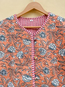 Edredón Acolchado Hecho a Mano en India, 100% Algodón Ecológico, Antiarrugas, Transpirable, de Secado Rápido, con Estampado Digital y Bolsillo Frontal, para Otoño/Invierno - Product Image 5