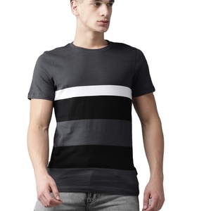 Customised Polyester 30% Cotton 65% Spandex 5% Muscle <b>Tee</b> New Fashion Lifestyle <b>white</b> T Shirt Wholesale - Product Image 1