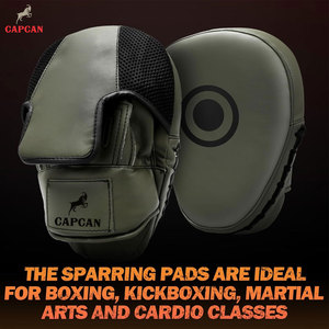 Nouveau style de focus pad de boxe personnalisé en cuir, fabriqué sur mesure, durable, léger, respectueux de l'environnement, pour l'entraînement, vente en gros - Product Image 2