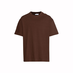 เสื้อยืดผู้ชายไซส์ใหญ่ ผ้าโพลีเอสเตอร์ 100% โลโก้ด้านหน้า แขนสั้น คอกลม สีพื้น ผ้าถักนิตติ้ง 240 กรัม ป้องกันขนร่วง - Product Image 2