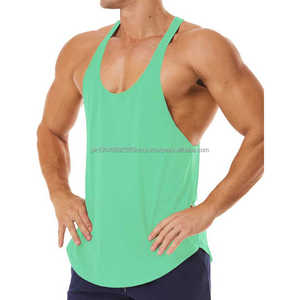 เสื้อกล้ามออกกำลังกายแบบใหม่ แห้งเร็ว คุณภาพสูง ดีไซน์ใหม่ล่าสุดสำหรับผู้ชาย - Product Image 1