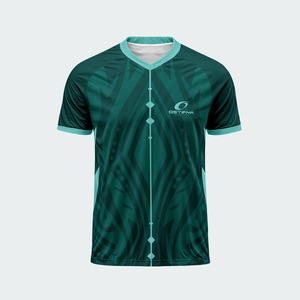Maillot de football léger et respirant à col en V pour adultes, vêtements de sport personnalisés, couleur unie, impression de nom, séchage rapide 2026 - Product Image 1