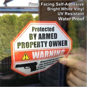 Pegatinas Adhesivas Frontales, Pegatinas para Ventanas Impresas al Revés, Aplicación en Vidrio Interior, Vinilo Transparente - Product Image 1