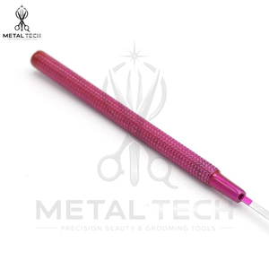 Ergonomic Hair Extension Loop <b>Needle</b> Tool, Best Product Stainless Steel Anti Slip Handle Wire <b>Threader</b> Hook for Micro Links - Product Image 4
