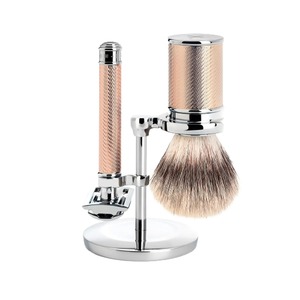 Juego de Regalo de Afeitadora de Doble Filo de la Mejor Calidad, con Soporte para Brocha de Afeitar Premium, Kit de Afeitado para Hombres - Product Image 1