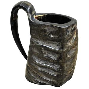 Taza de Beber Hecha a Mano de Cuerno de Búfalo Vikingo Pulido de 500 ml, Ecológica, Estilo Animal, para Disfrutar de tu Bebida Favorita - Product Image 3