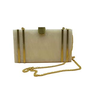 Clutch bag Hand Bag Acrylic Clutch for Women Bridal Clutch with Removable Gold Chain Strap Marble Purse Floral Clutch Bag For Wo - Product Image 1