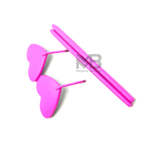 New Custom Logo Lash Checking <b>Mirror</b> Stainless Steel <b>Plastic</b> Rubber Custom Shape Color Durable Hand Grip Makeup <b>Mirror</b> for - Product Image 2