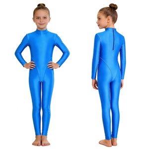 Justaucorps de danse contemporaine brillant pour filles de 6 à 16 ans, idéal pour les séances d'entraînement et les costumes de danse lyrique - Product Image 2