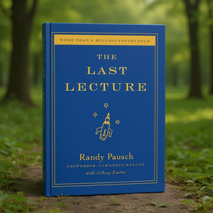 Le dernier discours de l'auteur Randy Pausch, livre broché personnalisé avec couverture souple, impression de livres - Product Image 2