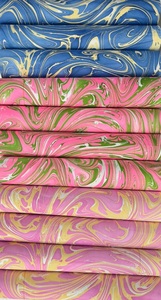 Premium <b>Handmade</b> Marble <b>Paper</b> with vibrant swirl patterns for crafts packaging stationery and creative projects - Product Image 5