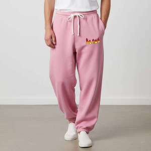 Pantalones Deportivos Casuales para Hombre con Logotipo Personalizado, Cintura Elástica Alta, Corte Holgado, Pierna Recta, Cómodos para Hacer Ejercicio y Uso Diario - Product Image 1