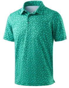 Nouveaux polos de golf antibactériens, coupe confortable, résistants aux plis, séchage rapide, vêtements de golf, matière 100% polyester - Product Image 3