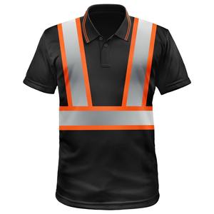 Camiseta Polo de Seguridad con Cinta Reflectante de Alta Visibilidad para Hombre, para Tráfico, Almacenes, Construcción de Carreteras y Trabajo - Product Image 1