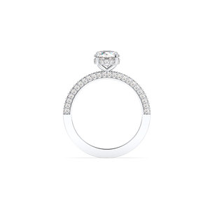 Anillos de compromiso solitarios REYES con moissanita VVS de corte brillante redondo de 1.35 quilates para mujer, joyería fina de plata de ley 925 - Product Image 6