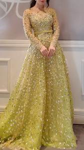 Indian Women's Floor-Length Anarkali <b>Dress</b> With Floral Embroidery Traditional Wedding Gown Polyester Material Regular Fit - Product Image 6