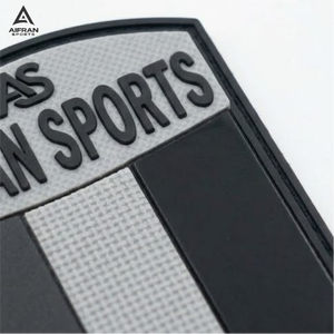 Parche de Goma de PVC con Logotipo Personalizado Aifran, con Cierre de Gancho y Bucle para Gorras, Mochilas y Ropa, Parche Suave e Impermeable - Product Image 3