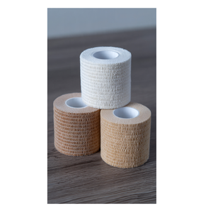 Venda al por mayor de vendas cohesivas médicas de tela no tejida, transpirables y ligeras, suministros de primeros auxilios para alivio del dolor de muñeca - Product Image 1