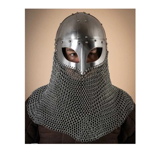 Casco de Armadura Romana Hecho de Hierro, Casco de Armadura Medieval para Decoración de Eventos Históricos, Más Vendido - Product Image 6