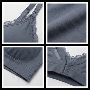 Venta al por mayor de las mujeres Sujetador de maternidad acolchado Ropa de lactancia Sujetador Tallas grandes Enfermería Sujetador deportivo para mujeres Fitness - Product Image 4