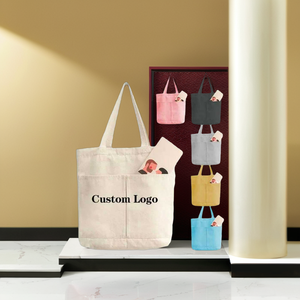 กระเป๋าผ้าแคนวาสแบบมีสไตล์ออกแบบโลโก้ได้ตามต้องการใหม่กระเป๋าถือที่เป็นมิตรกับธรรมชาติสำหรับจัดเก็บในชีวิตประจำวันลายตัวอักษรบังคลาเทศ - Product Image 5