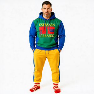 Mens Activewear Tracksuit Hoodie And <b>Pants</b> Set Designed For Jogging Training Gym Workout And Running Comfort - Product Image 3