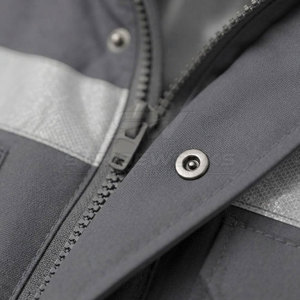 Lightweight Breathable Thermal Fleece Reflective <b>Softshell</b> <b>Jacket</b> Windproof Outdoor Comfort Daily Wear Hi <b>Visibility</b> Workwear - Product Image 6