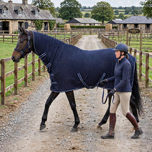 Custom Waterproof Horse <b>Blanket</b> Turnout Rug with Neck Cover Breathable Stable Sheet <b>Heavy</b> Duty Adjustable Horse Rug Winter - Product Image 2