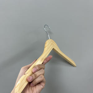 Perchas de Madera de Pino Ecológicas y Duraderas en Oferta, de un Solo Nivel, para Armario, Baño, Sala de Estar, Uso Multifuncional, Ropa al por Mayor - Product Image 3