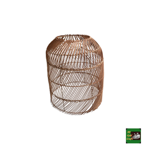 Pantalla de lámpara de ratán tejida a mano, cubierta de luz de techo de caña orgánica para decoración colgante rústica de cafeterías, restaurantes y resorts en Vietnam - Product Image 2