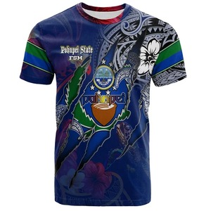 เสื้อผ้าดรอปชิปปิ้งแบบกำหนดเองสำหรับผู้ชาย แฟชั่นซามัวลายดอกชบาฮาวาย พิมพ์ลาย ระบายอากาศได้ดี แห้งเร็ว มีหลายขนาด เสื้อเจอร์ซีย์พิมพ์ลาย - Product Image 5