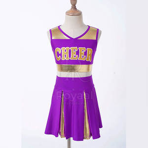 Uniforme de porristas de tacto suave al mejor precio de fábrica, uniforme de porristas al por mayor para mujer con servicio OEM - Product Image 3