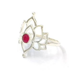 Dainty Handcrafted Floral Ring 925 <b>Solid</b> <b>Silver</b> Elegant Openwork Design Trendy Fine Jewelry Collection Best In Price - Product Image 2