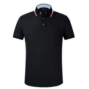 เสื้อถักสีดำสำหรับผู้ชาย ผ้าฝ้าย 100% ระบายอากาศได้ดี กันน้ำ ไร้รอยต่อ ป้องกันรอยยับ มีกระเป๋าโลโก้ด้านหน้า ทรง 6 แผง สวมใส่สบาย แบบลำลอง - Product Image 4