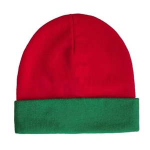 Ensemble de 2 bonnets d'hiver unisexes pour adultes, personnalisables, sportifs, en acrylique 100%, couleur personnalisée, bonnet de ski - Product Image 5