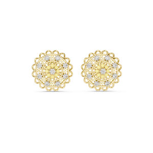 Pendientes de Oro Rosa de 14K con Diamantes Cultivados en Laboratorio para Mujer |   Ropa de Boda |   Diamante Cultivado Nuevo - Product Image 5