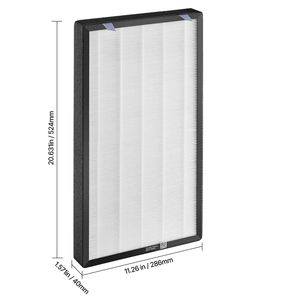 Filtro di Ricambio Compatto e Leggero per Purificatore d'Aria H13, 2-in-1 in Tessuto Non Tessuto, Facile Installazione Elettrica - Product Image 3