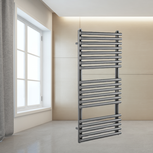 <span class=keywords><strong>Scaldasalviette</strong></span> Elettrico Moderno Grigio <span class=keywords><strong>Antracite</strong></span> da Parete per Bagno, Riscaldatore per Asciugamani per Hotel e Uso Domestico - Product Image 1