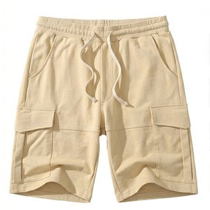 Print Summer Hip Hop Breathable Worsted <b>Cargo</b> <b>Shorts</b> with Drawstring 100% Cotton Polyester for Men's Oversized Unisex Wide Legs - Product Image 6