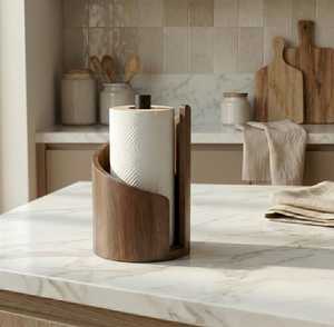 Bamboo <b>Storage</b> Drawers Standing Type Minimalist <b>Kitchen</b> & Bathroom <b>Storage</b> <b>Rack</b> Durable Multifunction - Product Image 1